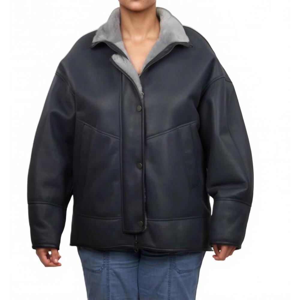 NEW LUSSO BENI cascade jacket in navy